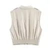 Top de Linho Misturado Sem Mangas Midi Marca Z Dupla Face Europeu e Americano Ins Saia Feminina Venda Quente Transfronteiriça Aliexpress Meio Comprimento Za
