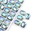 Novas contas de pressão 13*18mm cor de plating de mahjong DIY cortina de contas feita à mão contas atacado fabricantes de cristal