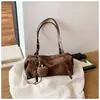 Bolso Cruzado Retro Esmerilado de un Solo Hombro 2026 Otoño Nuevo Tendencia de Moda para el Trabajo Bolso Almohada Versátil de Alta Gama Elegante