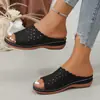 Sandalias planas tipo mule cómodas para mujer, estilo europeo y americano, para cruzar fronteras, 2026, casual, florales, de comercio exterior, nuevas, al por mayor, talla grande