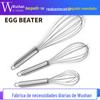 Fábrica Direta Doméstica Handheld Aço Inoxidável Batedor de Ovos Manual Mixer Stick Batedor de Ovos Batedor de Creme