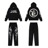 Sudadera con capucha holgada para hombre Hellstar Transfronteriza Alta Calidad Retro Americano High Street Traje NFC
