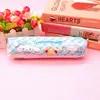 Estuche de Lápices Lindo Estilo Japonés Bolsa de Almacenamiento de Papelería para Estudiantes Dibujos Animados Bolsita con Cierre para Lápices