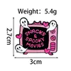 Conjunto Combinado de Broches de Fantasma Lindo para Halloween Forma Linda Insignia de Metal Accesorios para Ropa Bolsas Pin de Solapa