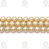 4/6/8/10mm K9 Boutique Imitación Shijia Cristal Concha Cuentas Hilo Perla de Vidrio Redondo Collar Accesorios Semi-Terminados