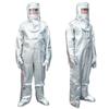 Traje de ropa de aislamiento térmico de una pieza de papel de aluminio Laweishi LWS-005 ignífugo resistente al desgaste resistencia a altas temperaturas 500-600 grados