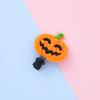Halloween Pvc Borracha Macia Grampo de Cabelo Infantil Engraçado Fantasma Abóbora Chapéu Clipe Grampo de Cabelo Adorno de Cabeça Acessórios de Cabelo Prontos