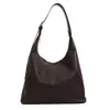Bolsa de ombro feminina nova de PU estilo coreano moda estilo ocidental para o dia a dia nicho personalizada simples