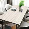 [Soporte de prueba personalizada] Mantel de imitación madera absorbente de agua a prueba de aceite para fregar rectangular imitación tronco alfombrilla para mesa de centro