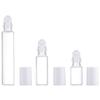 10ml marrom bola engarrafamento universal frasco de óleo 3ml marrom grânulo perfume frasco de vidro 5ml transparente produtos