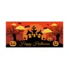 Exclusivo para comercio exterior transfronterizo de Amazon: Banner de puerta de Halloween, bandera de jardín, pancarta, pareado, cubierta de puerta, bandera de decoración de fiesta