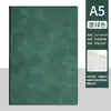 Caderno de Couro Macio A5, Personalizável com Impressão de Logo, Adequado para Anotações de Reuniões de Negócios da Empresa, Impressível