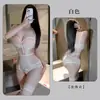 Fan Lei Ropa Interior Sexy Tentación de Hermana Real Sexy Encaje Perspectiva No-se-quita-uno Pijama Traje Morado 891