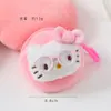 Monedero de Felpa Lindo de Dibujos Animados, Estuche para Auriculares de Muñeca 3D Femenino, Bolsa Portátil con Cremallera para Guardar Monedas al por Mayor