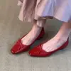 Sapatos Femininos de Bico Quadrado com Laço Estilo Retrô Preto Modelo 2026 Tendência Aumentador de Altura Versátil para o Dia a Dia Sapatilhas Slip-on