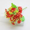 Flores Artificiales 28 Cabezas de Phalaenopsis y Margaritas Pequeñas Flores Decorativas Flores de Seda Flores de Plástico Flores de Tela Proyecto para Exteriores Crisantemos Pequeños Silvestres Decoración de Bodas