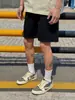 Shorts de Mezclilla Color Café Versátiles de Verano Casual para Hombres y Mujeres, Corte Limpio Slimming Pierna Recta de Cinco Puntos, Estilo Delgado de Verano