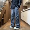 Overol Retro Americano, Pantalones de Paracaidista para Hombre, Pantalones Casuales Rectos Holgados de Primavera y Otoño, Pantalones de Pierna Ancha Modernos Personalizados para Hombre
