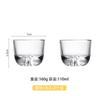 Taza Maestra Jinshan de Estilo Japonés Vaso Transparente Taza de Oro Oculto Taza de Té Kung Fu Creativa Personalizada Taza de Degustación Taza con Vista a la Montaña Taza de Té