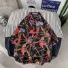 Camisa Floral Holgada para Hombre Estilo Hawaiano Playa Moderna Manga Corta Comercio Exterior del Sudeste Asiático Camisa de Flores Tailandesa Comercio Exterior
