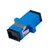 Acoplador de Fibra Óptica SC Puerto Cuadrado Monomodo Multimodo Conector con Brida Junta a Tope Cuadrada Grande Adaptador de Fibra Óptica SC APC