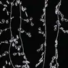 Corda de Gota d'Água Acrílica Plana em Forma de Garfo de 1,8m Fio de Alumínio Decoração de Casa Nova de Casamento Aniversário Adereços de Arranjo de Casamento