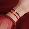 Minsheng moda nacional cuerda roja año del Tigre año de nacimiento pulsera roja Tigre mujer pulsera de cuentas de la suerte joyería de mano minimalista nueva moda
