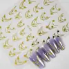 Redanco Novo Avião 3D Popular Adesivo de Nail Art DIY Francês Estrela de Cinco Pontas Decalque de Unha Dh-875