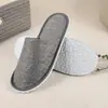 Pantuflas desechables de hotel de la fábrica de origen, personalización profesional para hoteles de estrellas y casas de huéspedes, pantuflas desechables para uso doméstico y comercial