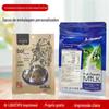 Saco para embalagem a vácuo de alimentos logo personalizado saco de folha de alumínio impressão colorida fábrica saco composto de plástico saco auto-portante personalizado