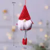 Venta al por mayor Amazon comercio exterior productos de decoración navideña muñeco Navidad muñeco de Navidad lindo adornos colgantes accesorios