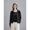 Top Sencillo Estilo Coreano para Mujer Primavera y Otoño Suave y Pegajoso Ropa Exterior Petite Estilo Perezoso Chaqueta Corta 27042