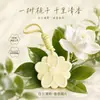 Pastillas de Cera con Aroma a Gardenia para Armarios, Closets y Baños - Adorno Colgante de Fragancia Duradera para Uso en el Hogar, Difusor sin Llama, Artículo de Regalo