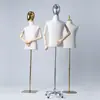Maniquí de Cabeza Electrochapada de Medio Cuerpo para Tienda de Ropa Soporte de Exhibición Estilo Coreano Maniquí para Escaparate Maniquí de Tienda de Ropa para Hombre