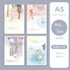 B5eva Goma Antifreeze Amigable con la Piel Cubierta para Cuaderno Estudiante Junior Preparatoria Oficina Espesor de Alto Valor Cuaderno A5