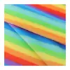 Peluche de Conejo Rayado de Color Curvo Estampado 500g Patrón Ondulado Moda Ropa Juguetes Zapatos Bolsas Tela de Felpa