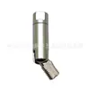 Cabezal de Luz Universal con 8 Roscas Internas y 8 Externas, Articulación Universal para Foco, Adaptador de Dirección Ajustable, Cabezal de Dirección con Brazo Oscilante, Conector para Foco