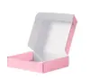 Caja de Avión con Cremallera para Comercio Exterior Personalizada, Caja Personalizada de Instalación Rápida con Desgarro, Caja Personalizada para Ropa Express, Caja de Cartón de Color Personalizada con Desgarro
