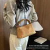 Bolsos Estilo Coreano para Mujer Bolso de Mano Retro con Estampado de Leopardo para el Trabajo Bolso Almohada Estilo Otoño/Invierno 2026 Nuevo Bolso Cuadrado Pequeño de Hombro o Axila