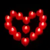 Vela Eletrônica LED Temática de Amor para Aniversários, Confissão, Pedido de Casamento e Declaração, Luz Decorativa em Formato de Coração, Piscante, Venda Quente Transfronteiriça
