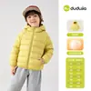 Novedad 10% de descuento Colección de Chaquetas Ligeras de PlumasChaqueta Corta para Niñas Dudu Engrosada de Invierno para Niñas