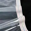 Lámina de plástico transparente, ribeteada, perforada, engrosada, película de invernadero a prueba de lluvia e impermeable, sellado de ventana para el hogar, película de plástico a prueba de viento y polvo