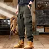 Pantalones de Trabajo Resistentes Estilo Americano para Hombre, Nuevo Estilo Primavera y Otoño 2026, Corte Holgado, Estilo Jogger, Duraderos, Pantalones Largos Casuales Harem