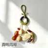 Paquete de Materiales DIY para Carrillón de Conchas de Fruta Estilo Bosque Semillas de Conchas de Fruta Tejidas Colgante para Mochila Adorno Puesto de Lugar Escénico Regalo Venta al por Mayor