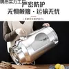 Barril de Aceite de Acero Inoxidable 304, Barril de Vino, Contenedor de Aceite de Cacahuete Comestible con Tapa, Lata Engrosada Sellada, Barril de Leche con Grifo, 100 Jin 50