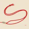 Cuerda para Colgante de Joyería DIY Nudo de Loto Tejido a Mano Colgante de Jade Cuerda para Collar de Ámbar de Jade con Cuerda Ajustable