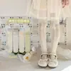 Calcetines Largos para Niñas, Estilo Delgado de Verano, Calcetines de Malla Transpirables Sin Costuras para Niños, Calcetines de Tubo Alto Estilo Coreano Ins, Calcetines Largos