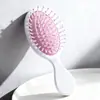 Celebridade da Internet Desenho Animado Cor Macaron Crianças Pente Alisante de Cabelo com Almofada de Ar para Meninas, Pequeno, Fofo, Portátil Antiestático Pente Doméstico