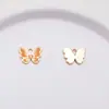 Colgante Individual de Aleación para Joyería DIY Transfronterizo Colgantes para Collar Pulsera Llavero Mariposa Esmaltada Accesorios Venta al por Mayor desde Fabricante