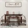 Nuevo Lujo Ligero Chino Simple Villa Rural Salón Principal Mesa de Ofrendas Aparador Mesa de los Ocho Inmortales Combinación Altar de Buda para la Entrada Altar de Dios